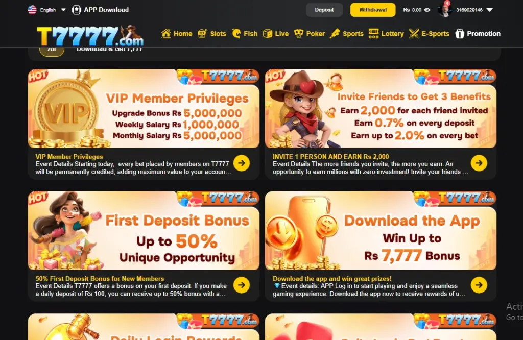 T7777 Game
